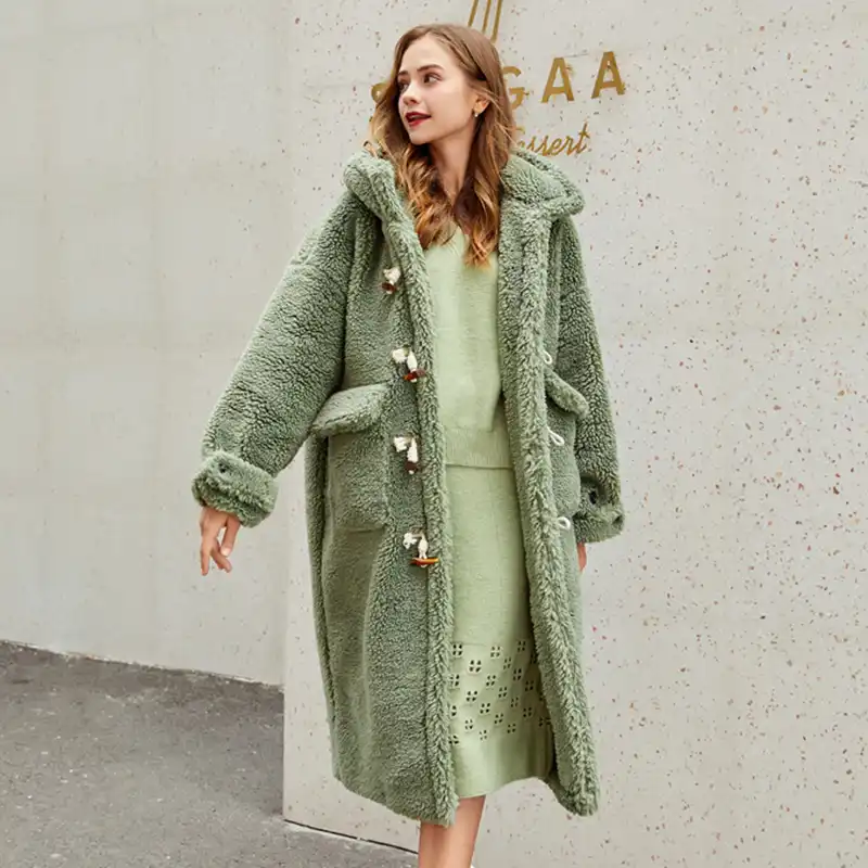 lamb wool teddy coat