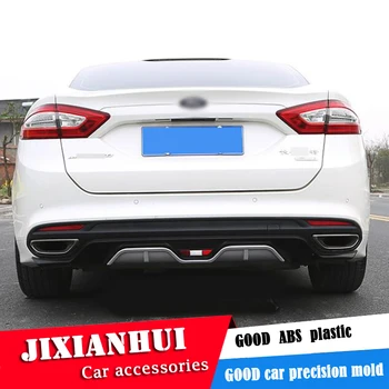 

For Ford Mondeo Body kit spoiler 2013-2018 For Mondeo 4C ABS Rear lip rear spoiler front Bumper Diffuser Bumpers Protector