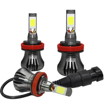 

Fog light h11 led fog lights H8 H9 880 881 lampada led h27 H3 Led Bulb accesorios para auto 80W 9600LM 6000K 12V 24V