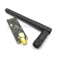 1100 metre uzun mesafe NRF24L01 + PA + LNA kablosuz şeffaf iletim modülü iletim ve alma modülü göndermek için anten