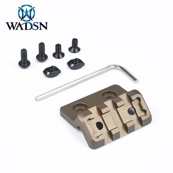 

WADSN Airsoft M-LOK/Keymod Offset Light Optic Picatinny Rail Mount For M300 M600 Tactical Scout Flashlight WD02003 Accessories