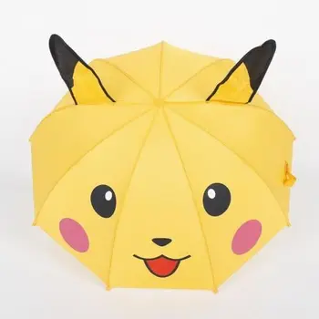 

Cartoon Cute Umbrella Cute Pokemon GO Pikachu Straight Handle Kids Children Gift Custom
