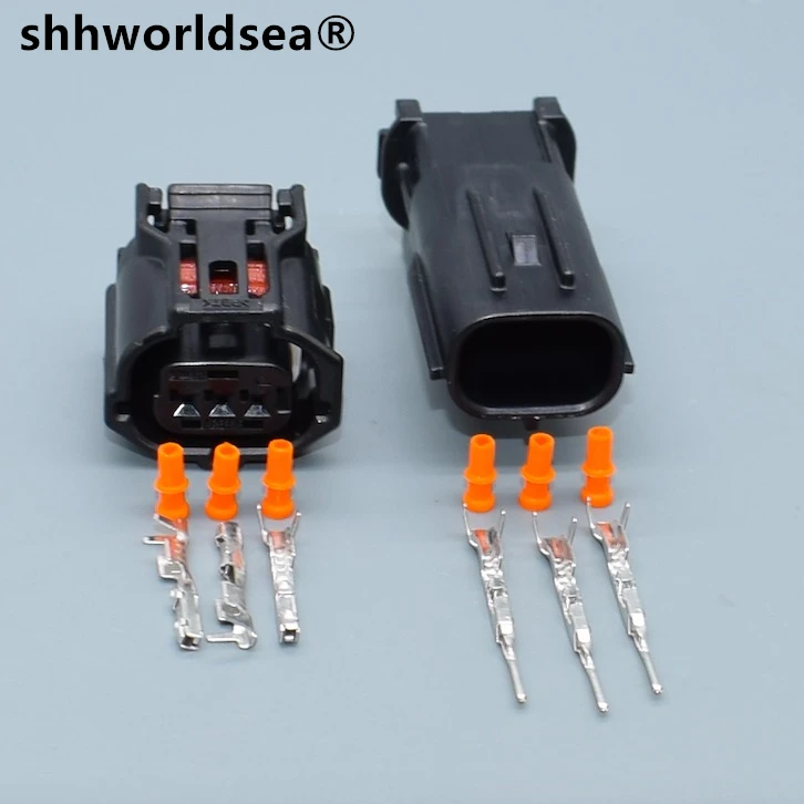 Shhworldsea 3-контактный 12353 проводной разъем для лампы фары распределительный вал