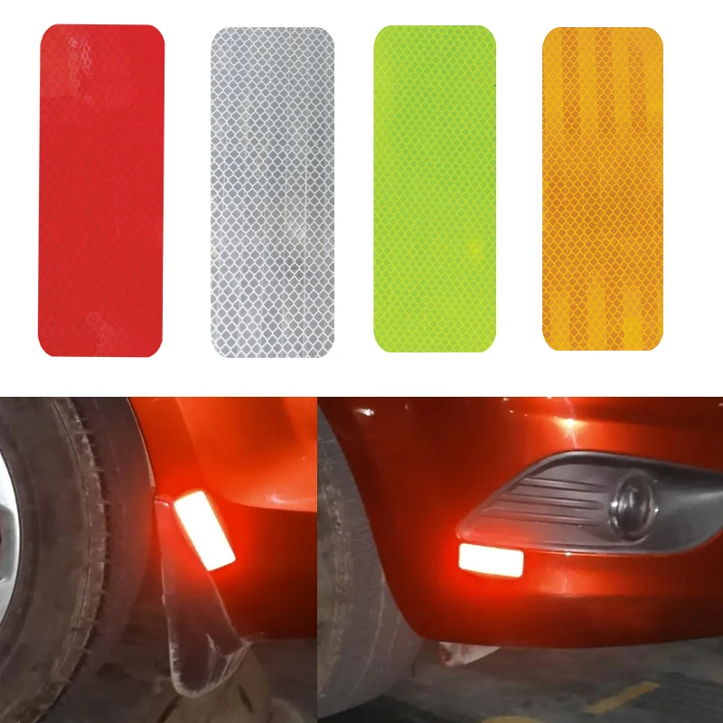 Reflector Sticker Car Exterior Accessories Adhesive Reflective Tape ...