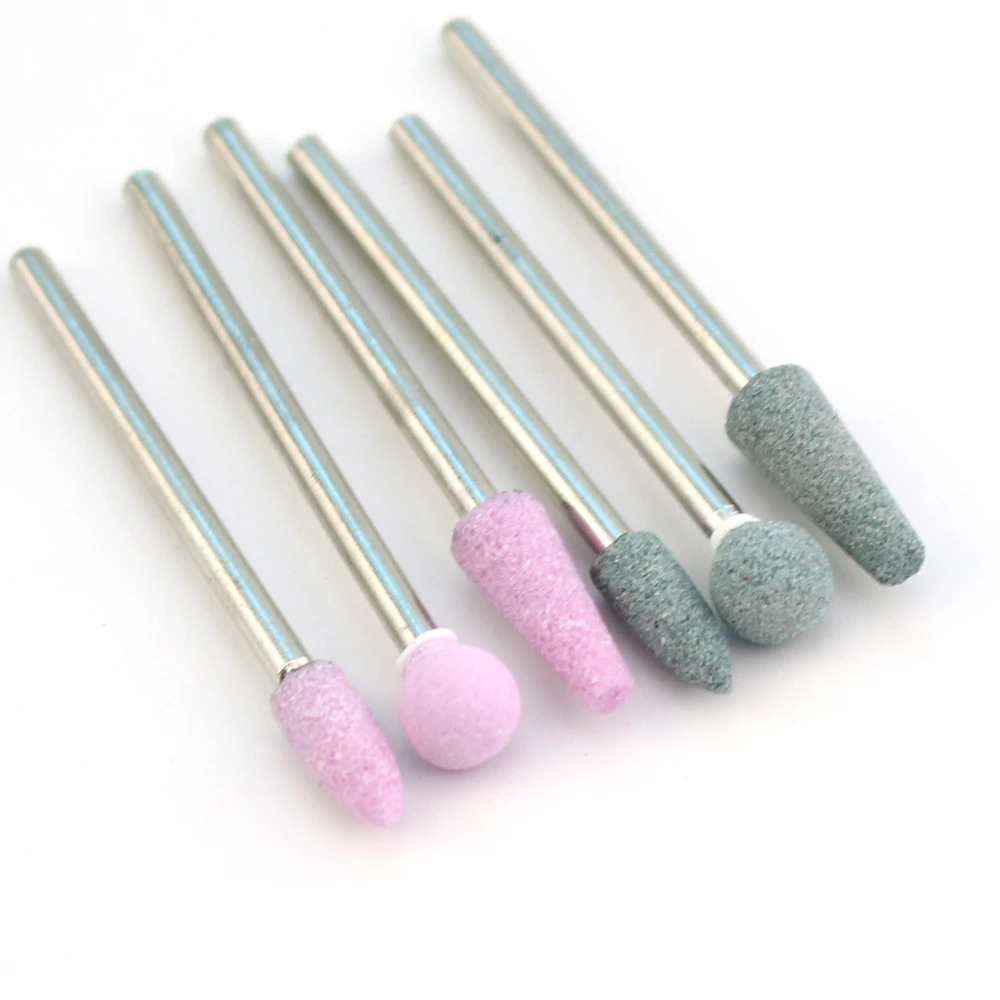 ERUIKA набор алмазных ротационных сверл для ногтей, фреза, пилочки для ногтей для электрического маникюрного станка, аксессуары для дизайна ногтей