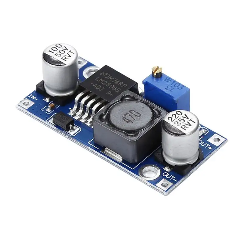 LM2596 LM2596S ADJ Мощность модуль питания DC-DC понижающий 5V/12V/24V Регулируемый Напряжение