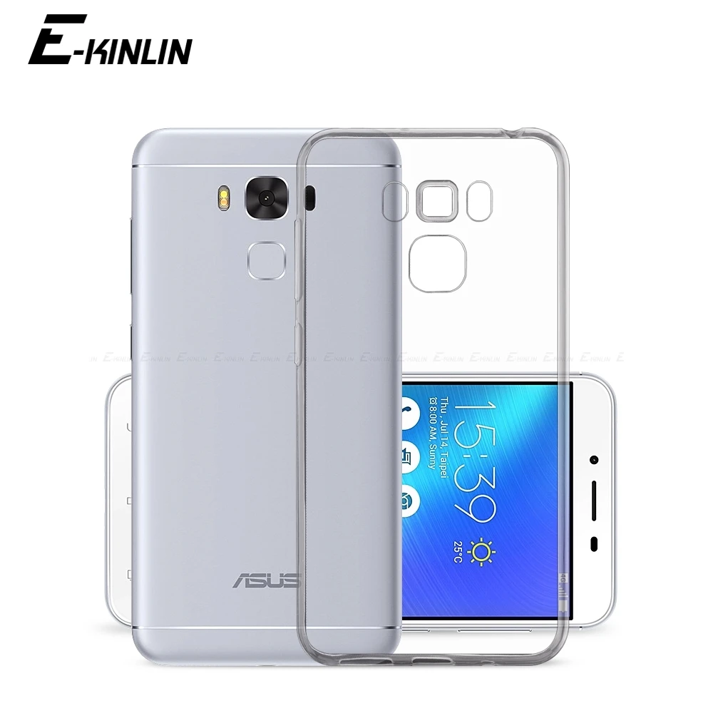 Силиконовый чехол для телефона Asus ZenFone 3 Max Zoom S ZC520TL ZE553KL ZC553KL Прозрачный Ультра