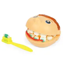 Детские ролевые игры, игрушки, проверьте зубы, глина, грязь, модель стоматолога, комплект, медицинская ролевая игра, моделирование, обучающий инструмент