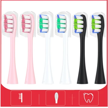 

Replacement Brush Heads for Oclean Sonic electric Toothbrush X / X Pro/ Z1/ SE / One Deep Cleaning Tooth Brush Heads