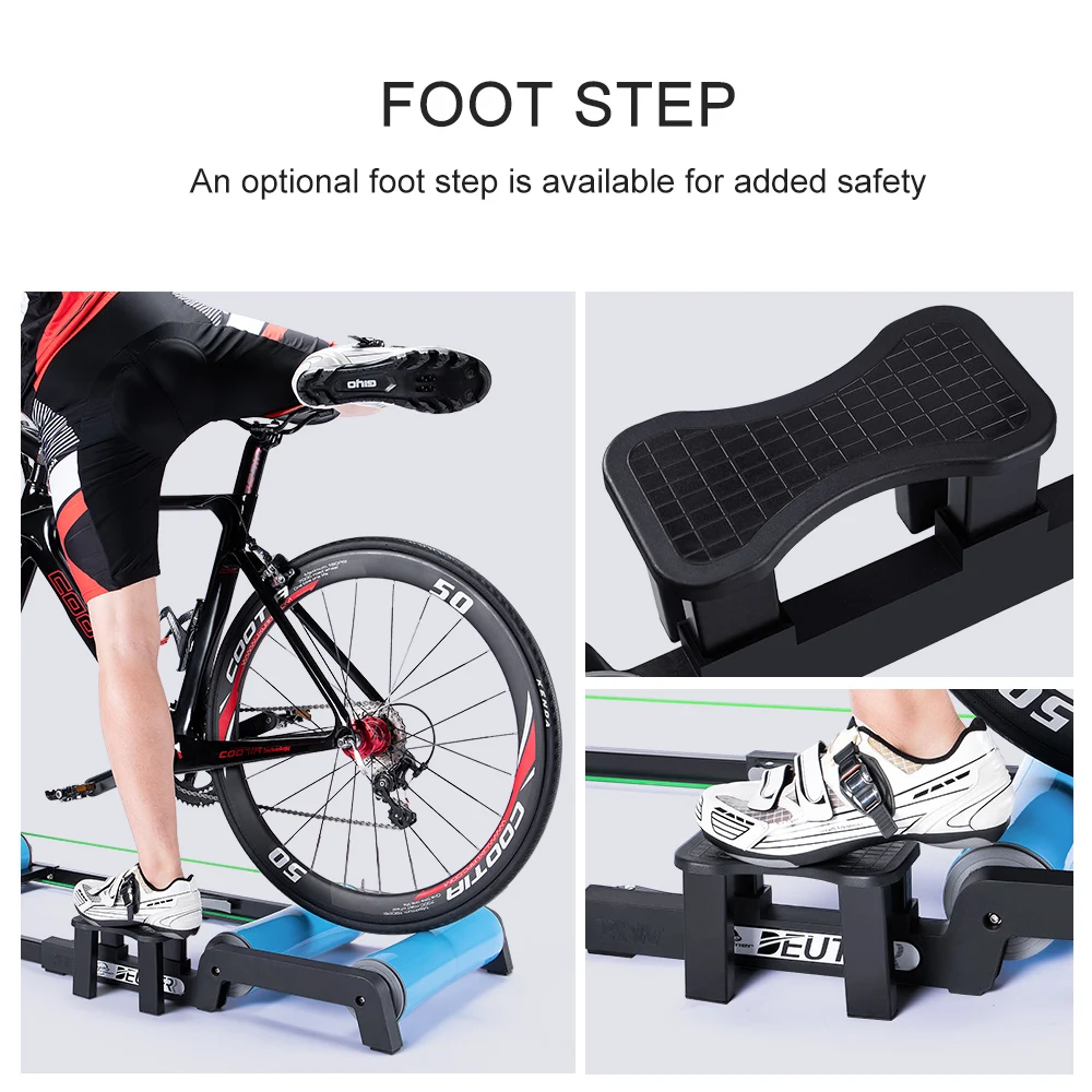 Rodillo de bicicleta de Interior para entrenamiento en casa, soporte de estacionaria para bicicleta de de montaña, entrenador ciclismo de 24-29 ", 700C _ - AliExpress Mobile
