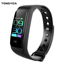 TONGYDA CK17S Smart Wristband Heart Rate Monitor Blood Pressure Pedometer Step Counter Fitness Bracelet Color Screen Smart Band