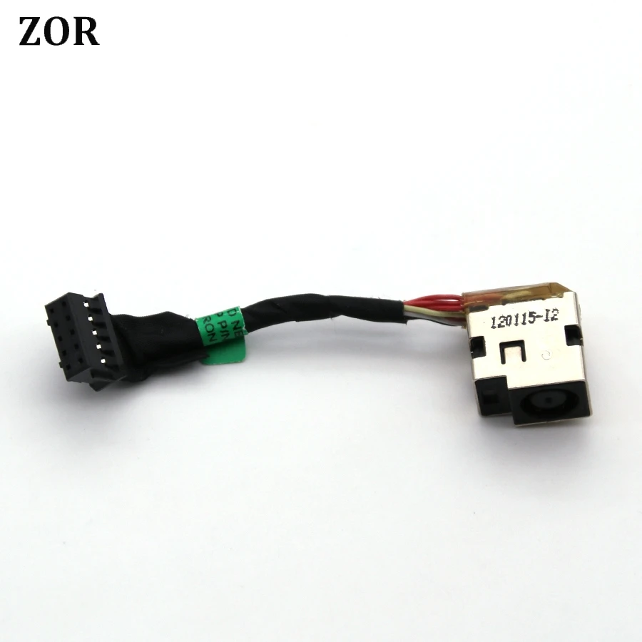 DC Jack Оригинальный Новый ноутбук Power с кабелем 9 pin 9-pin p для hp q std nb | Компьютеры и