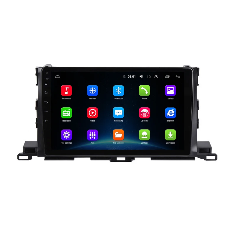 Flash Deal 10.1" 2G RAM 32G ROM Android Car DVD Video Player GPS For Toyota Highlander 2015 audio car radio stereo navigator bluetooth wifi 21