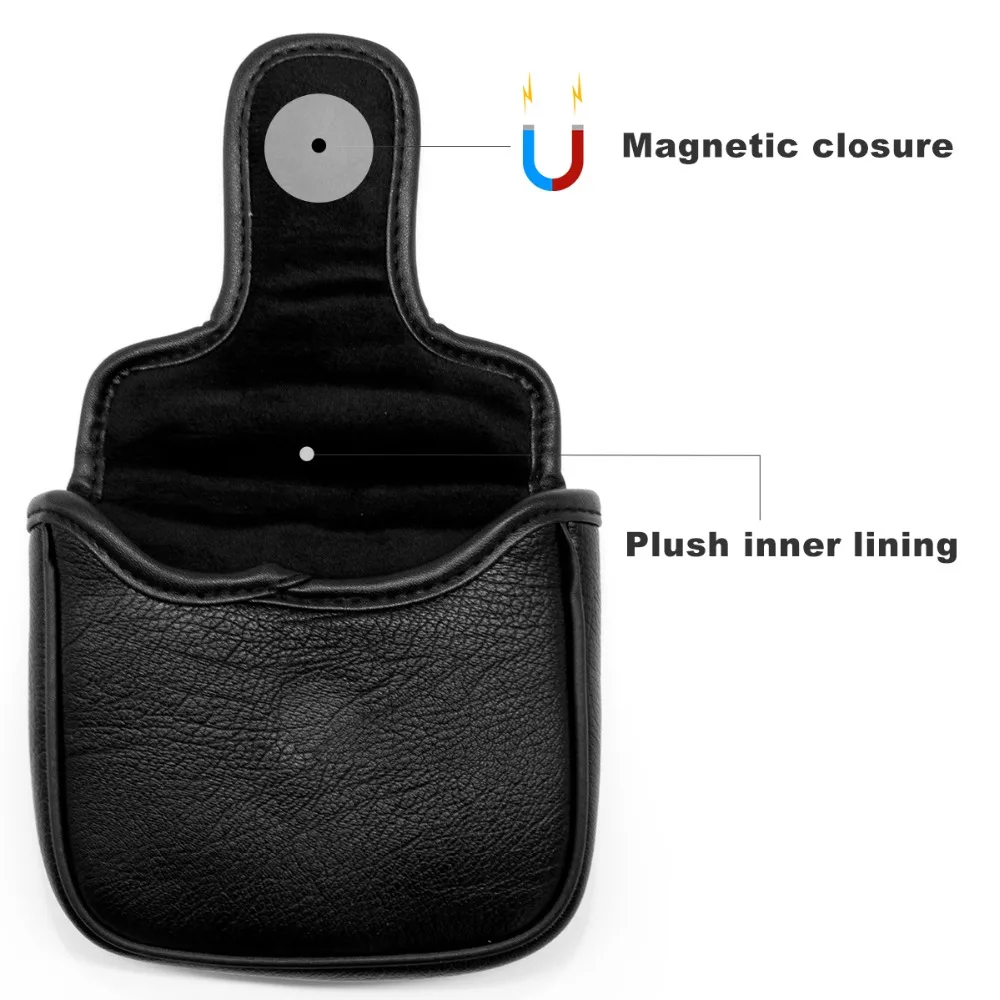 2 golf putter cover golf headcovers mallet golf putter cover