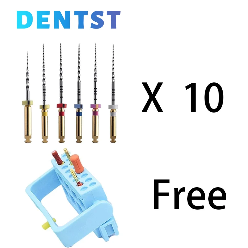 Dental Root Cannal Endo Rotary File 25mm Niti Endodontic Instruments