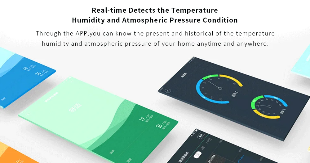 Xiao mi Aqara mi jia умный датчик температуры Hu mi dity Xio mi home приложение Environmen интеллектуальное управление Zigbee соединение для IOS