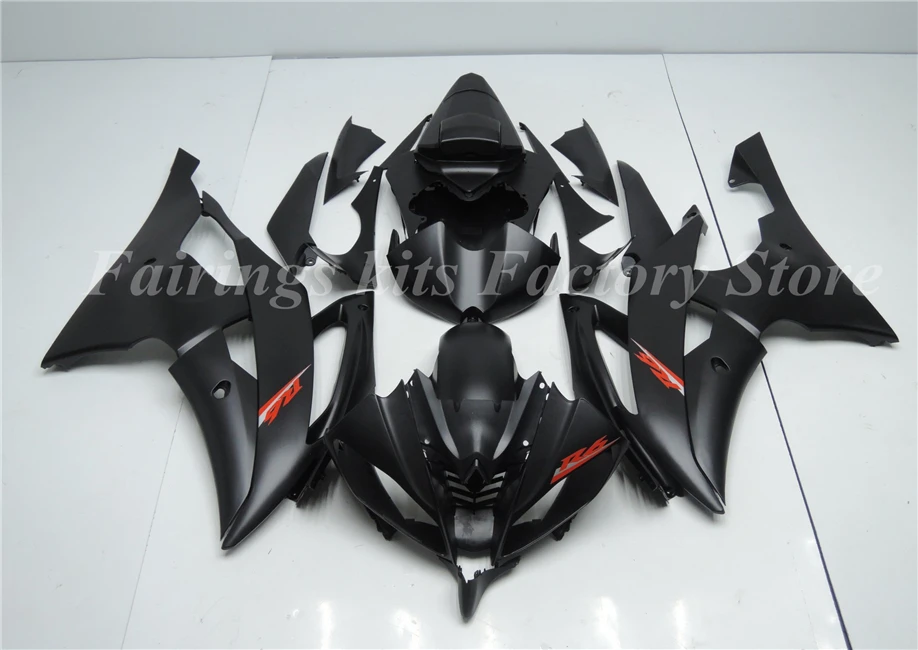 Новый комплект обтекателей из АБС пластика под давлением подходит для Yamaha YZF R6 2008
