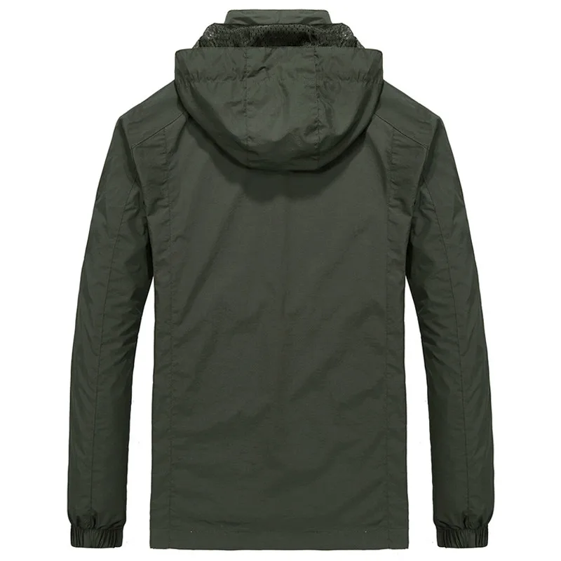 Мужская куртка размера плюс M ~ 6XL Сезон весна осень Одежда для улицы мужские