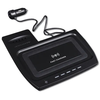 

On-Board QI Wireless Phone Charging Pad Panel Car Accessories for Honda Civic 10Th 2016 2017 2018