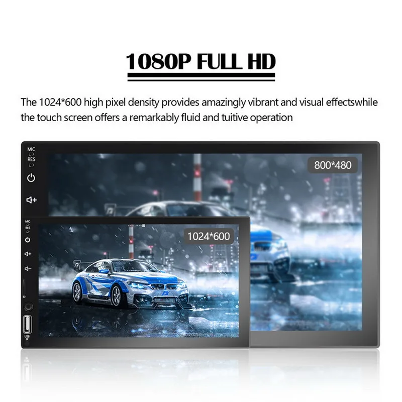  2DIN Car Multimedia Player Android 8.1 7 