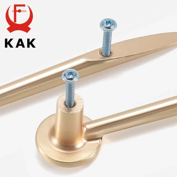 KAK Brooch Design Pearl Gold Cabinet Knobs and Handles Zinc Alloy Kitchen Handles Drawer Knobs Pulls Furniture Handle Hardware