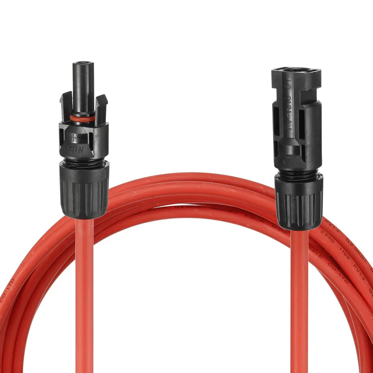10AWG удлинитель для панели солнечных батарей шнур MC4 Соединительный кабель соединительный кабель-удлинитель провода красный+ черный