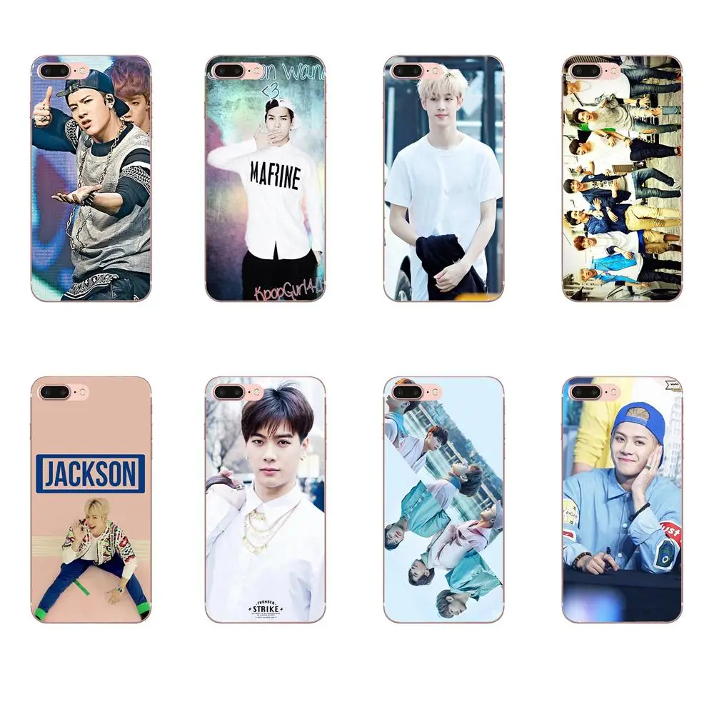 Мягкий чехол для телефона Got Kpop Jackson Samsung Galaxy A10 A20 A30 30S A40 A50 A50S A60 A70 A70S A80 A20E A51 A71 A9 2018 |