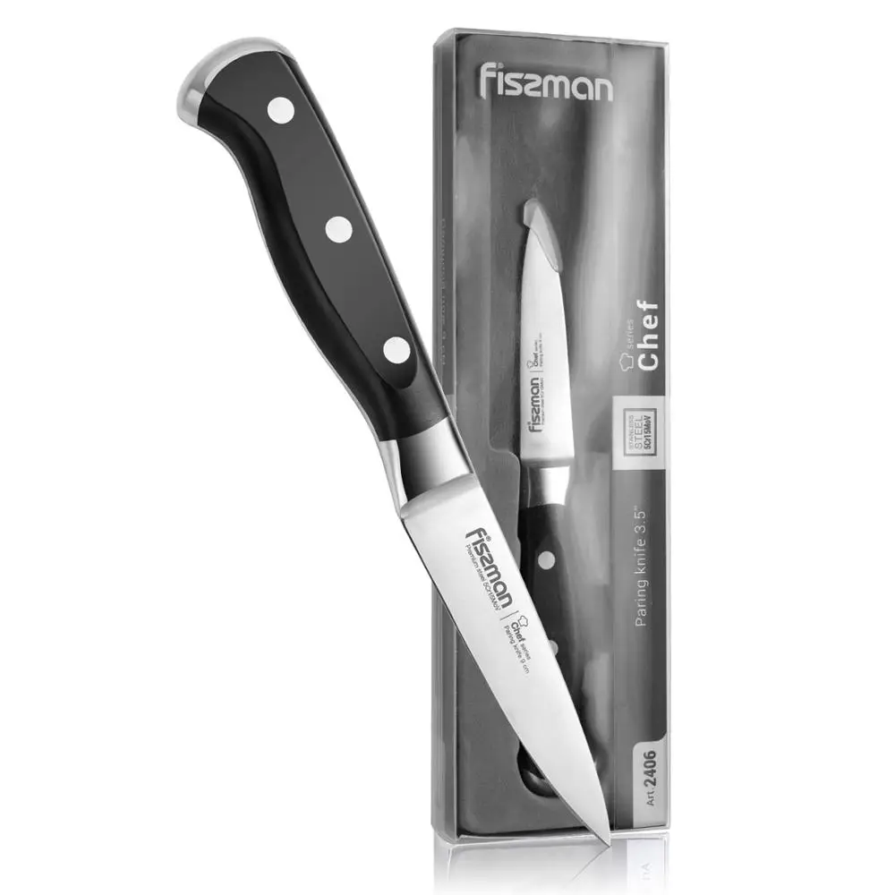 FISSMAN Chef Series 3 5 дюймовый нож для очистки овощей серии шеф повара немецкие стальные