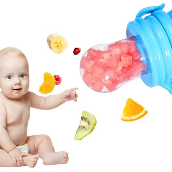 

3Pcs Baby Nipple Fresh Food Nibbler Safety Pacifiers Feeder Kids Fruit Feeder Nipples Feeding Above 4 Month Pacifier Bottles