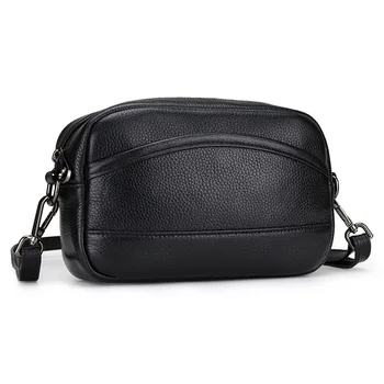 

Genuine Leather Mini Ladies Hand Bags Woman Messenger Bag Luxury Handbags Women Bags Designer Shoulder Bag Women's Small Bag Sac