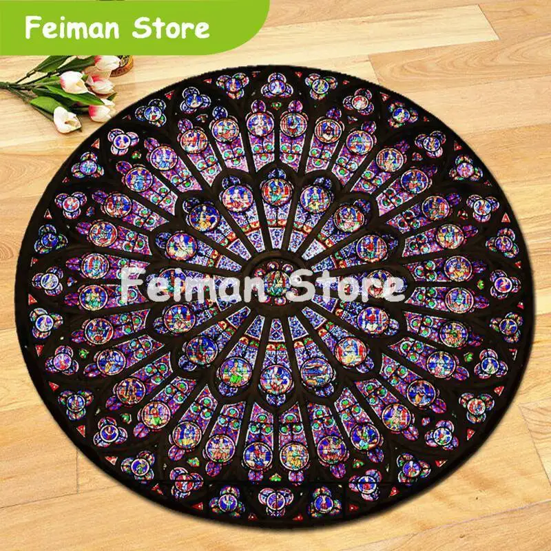 

Indian Mandala Carpet Round Square Floor Mat Hippie Home Decorative Bohemia Rug Beach Mat Yoga Mat High Quality