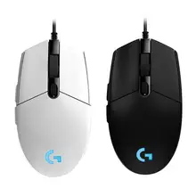Оригинальная игровая проводная мышь logitech G102 Оптическая Проводная игровая мышь 6000 dpi RGB мышь для настольного компьютера/ноутбука Поддержка windows 10/8/7