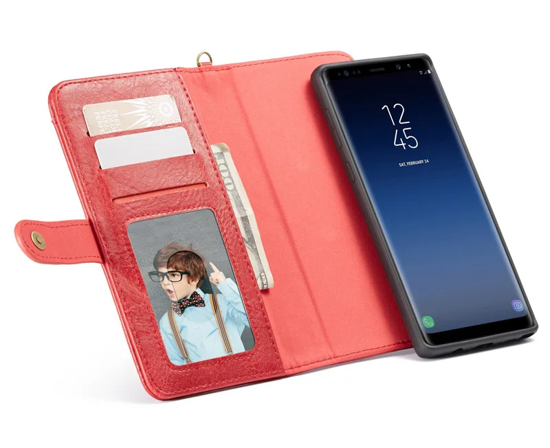 Роскошный чехол из искусственной кожи для samsung galaxy Note 9 8, откидной Чехол-кошелек с отделением для карт, чехол для samsung S7 Edge S8 S9 S10 Plus S10e note 10+ сумка для телефона