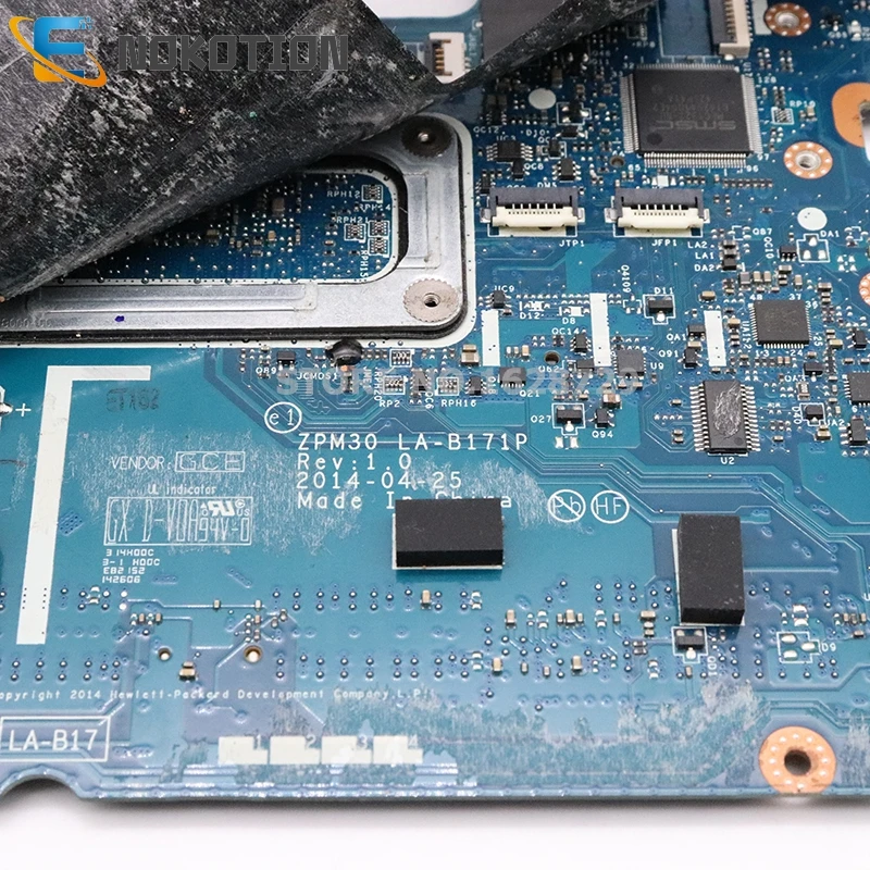 Promo  NOKOTION For HP ProBook 430 G2 Laptop motherboard 798059-501 798059-001 ZPM30 LA-B171P With SR27G I