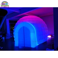 LED Lights Inflatable Igloo Tent, Inflatable Dome Party Tent For Sale 1