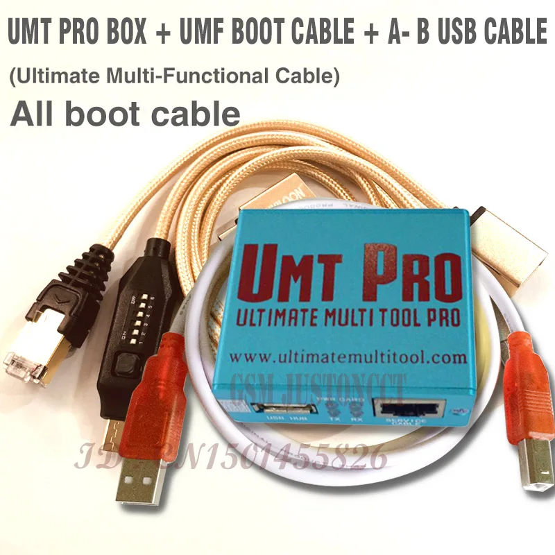 umt pro box + all in 1 cable - GSMJUSTONCCT -E