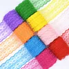 Beautiful 10 yards Lace Ribbon Tape Width 45MM Trim Fabric DIY Embroidered Net Cord For Sewing Decoration african lace fabric ► Photo 1/6