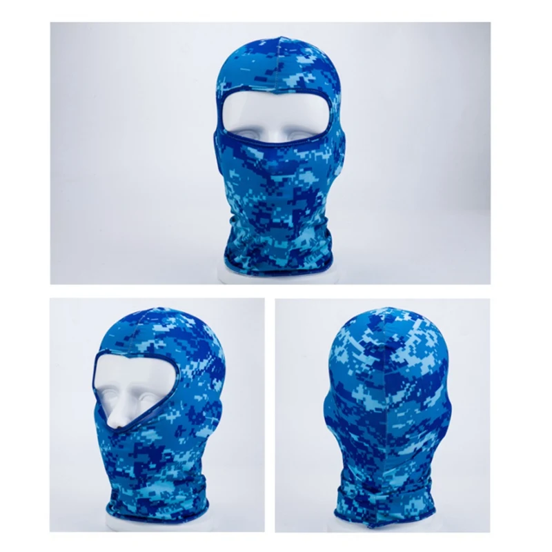 Outdoor Riding Windproof Sunscreen Dust Mask Thin Section Breathable Hood Mask Fabric Dust Prevention Shield