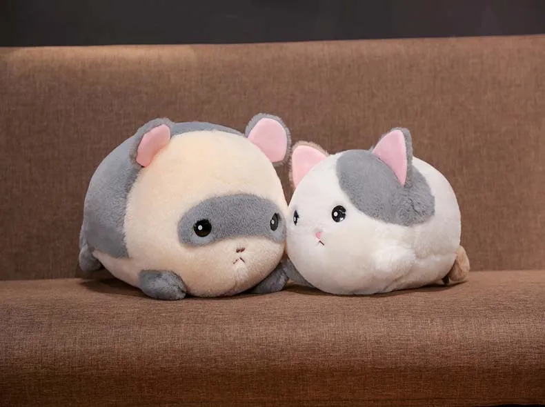 Вт, 30 Вт, 40 см Kawaii Лежа Мышь кролик косплей Shiba «Лисья Секретная служба» (Inu собака Кот плюшевые игрушки для Для детей Прелестная мягкая