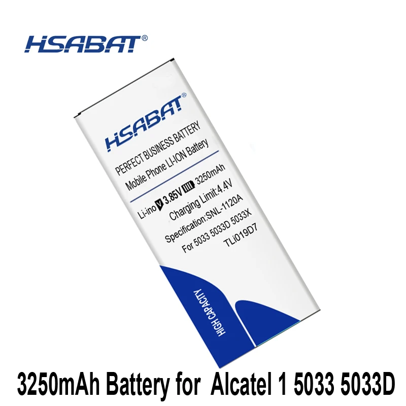 HSABAT 3250 мА/ч, TLi019D7 Батарея для Alcatel Работает с любым оператором, 1 5033 5033D 5033X 5033Y 5033A 5033T 5033J/Telstra Эфирное плюс /TCL U3A