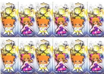 

20 pcs Mix Japanese Anime Card Captor Sakura Double-sided PVC Key Chains Pendant Children Q-51