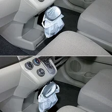 Портативная Автомобильная вешалка для мешков для мусора, креативная упаковка для автомобиля, сумка для хранения мусора, Органайзер