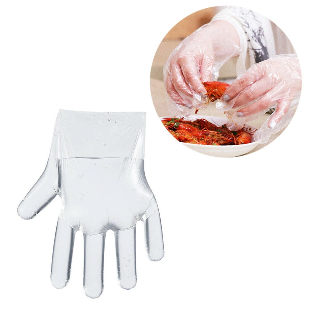 Прозрачные одноразовые резиновые перчатки Ресторан домашний сервис питание гигиенические принадлежности UD88