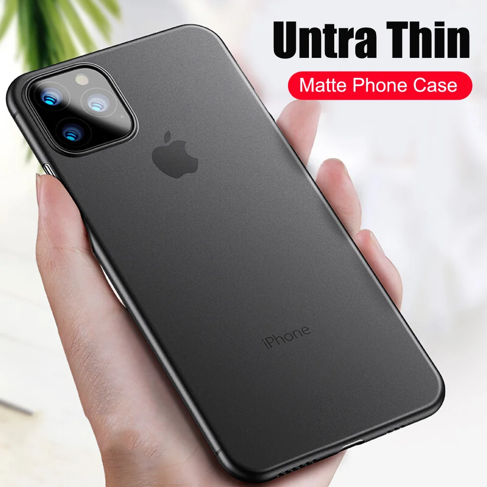 Ультратонкий 0 26 мм оригинальный полипропиленовый чехол для iPhone 11 Pro Max 2019 полный