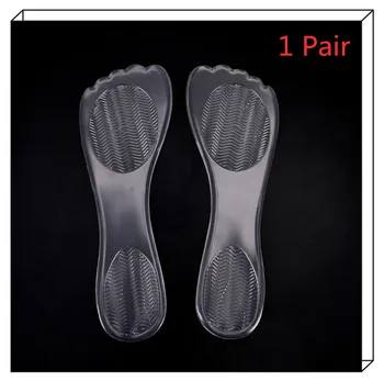 

1pair Gel Inserts Pads Cushion For Women Foot Massage Silicone Female High Heels Pad Arch Support Insoles Shoes Accessories NEW
