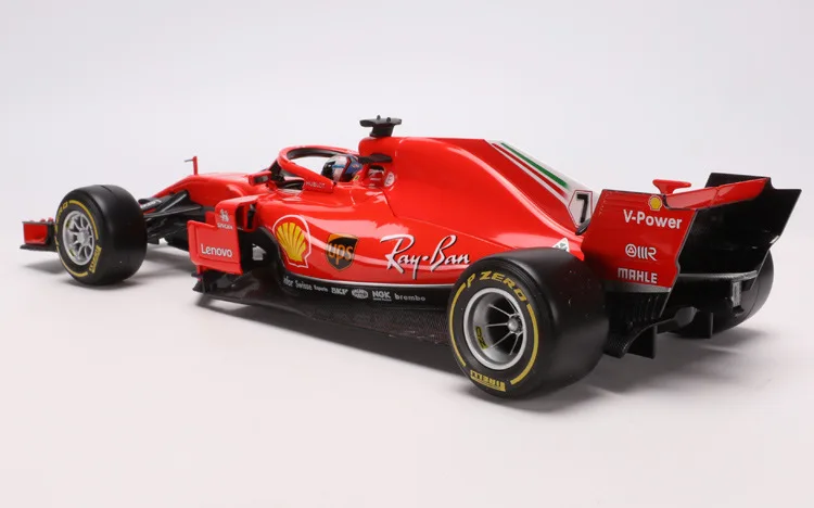 Bimeigao Феррари F1 формулы модель гоночной машины Sf71-h 1: 18 модель сплава модель гоночной машины