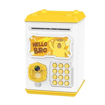 

Cash Piggy Bank Electrical Atm Safe Kids Storage Cartoons Atm Savings Bank Birthday Present Hucha Electronica Home Decor BE50MB