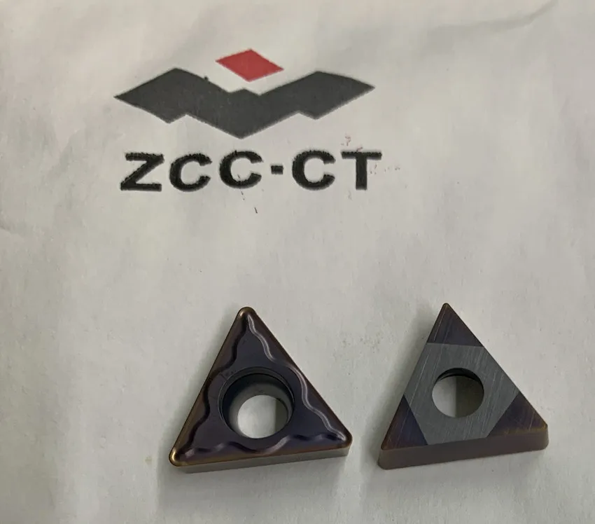 brake pipe bender Original ZCCCT CNC inserts TCMT16T304-EM YBG205  TCMT16T308-EM YBG205 end mill bits for aluminum