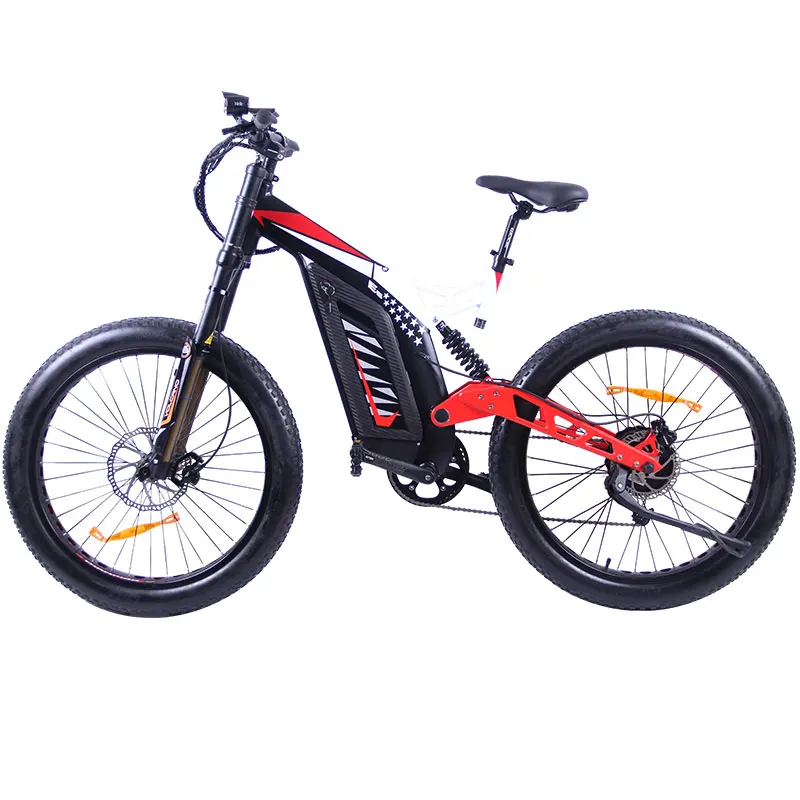 Электрический горный велосипед EZBIKE, 1500 Вт, толстая шина, снежный велосипед, мощный, высокая, 9 скоростной двигатель, внедорожник, литиевая батарея, пляжный Электрический велосипед