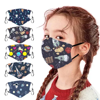 

Mask 5pcs Kids Breathable Face Mask Mascarilla Mascarar Children Masks Filter Masque Mondkapjes Wasbaar Herbruikbaar